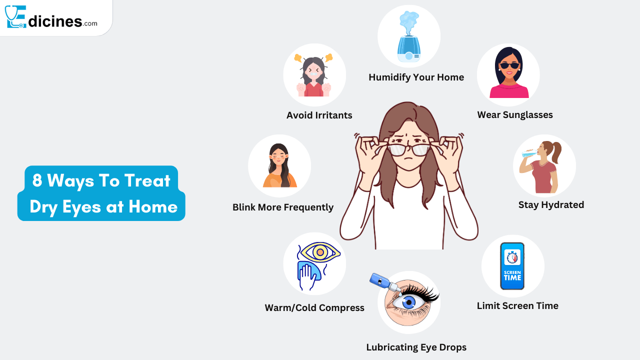 8 ways to treat dry eyes at home - effectively